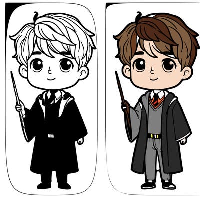 harry potter in gryffindor uniform