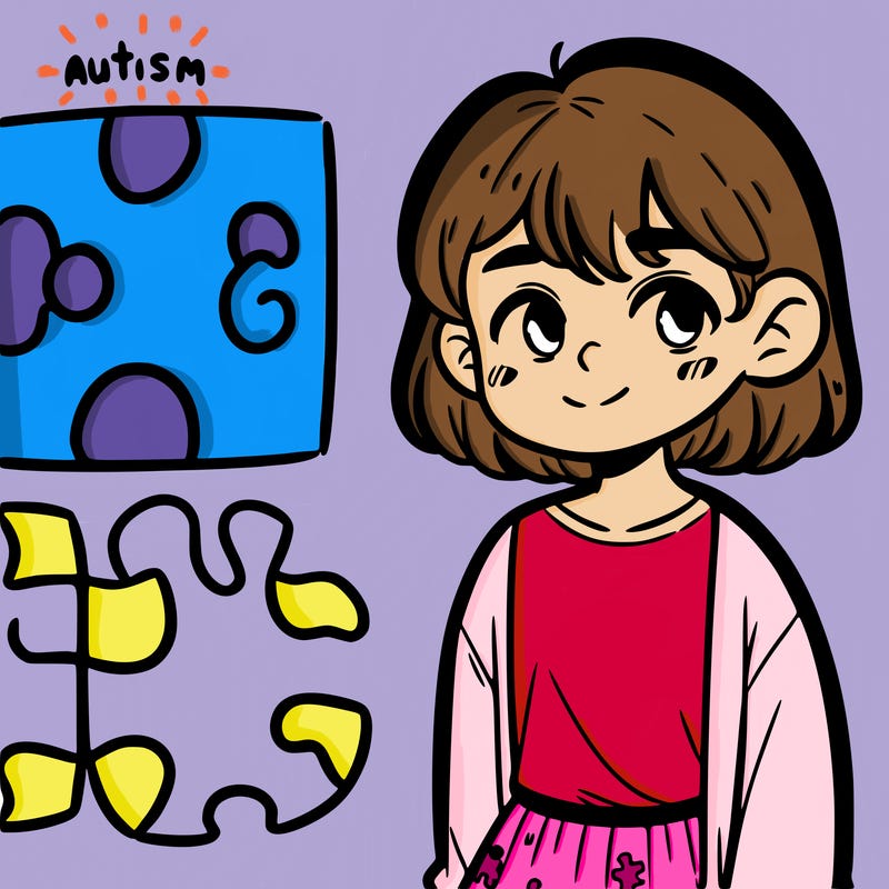 autism awareness girl teen