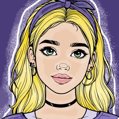 realistic teenage girl