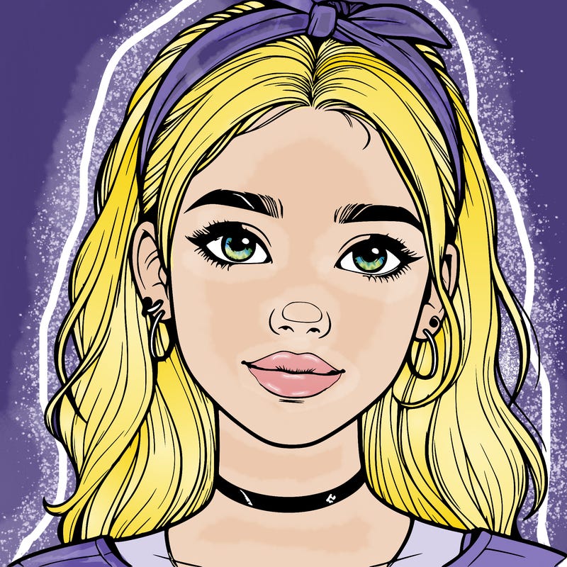 realistic teenage girl