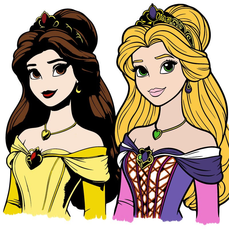 realistic disney princess