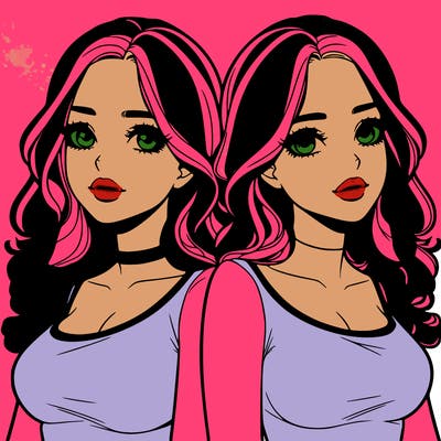 realistic twin sisters