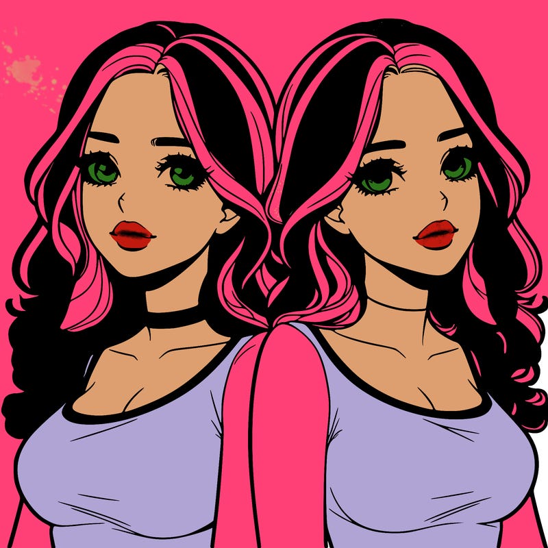 realistic twin sisters