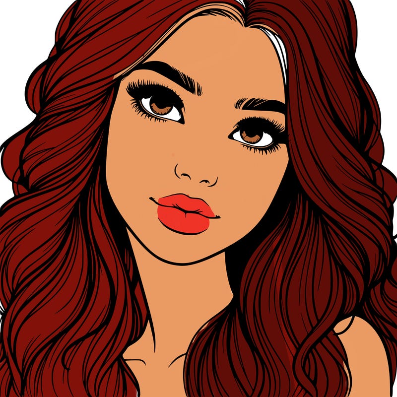 beautiful realistic girl