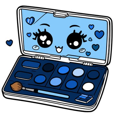 makeup pallet