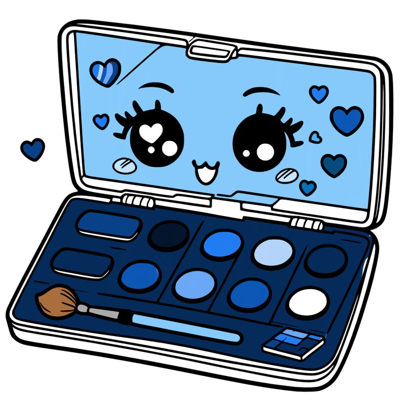 makeup pallet