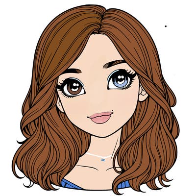 beautiful realistic picture of a girl