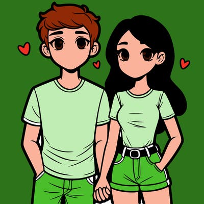 boyfriend and girlfriend