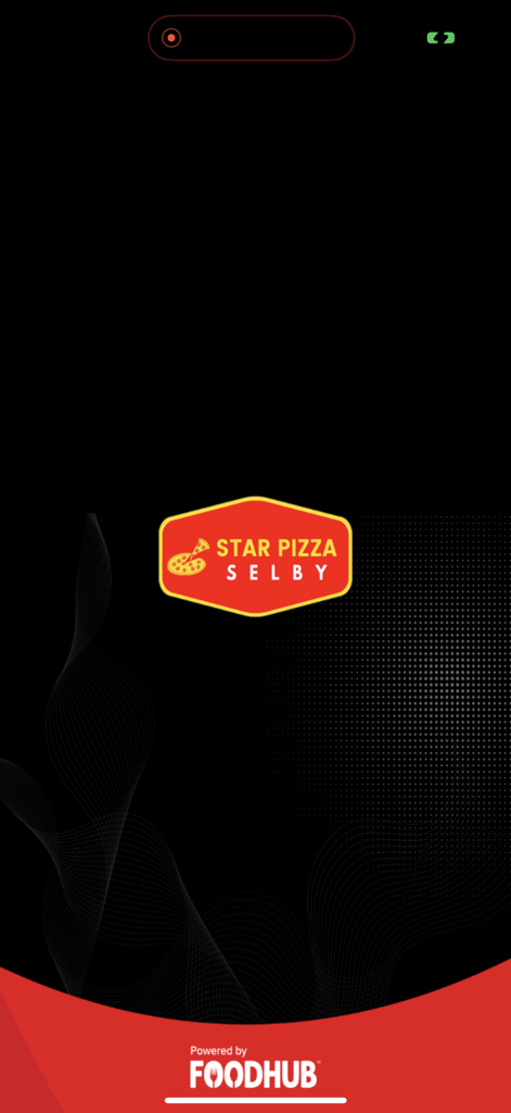 Star Hot Pizza - Star Hot Pizza app splash screen with logo
