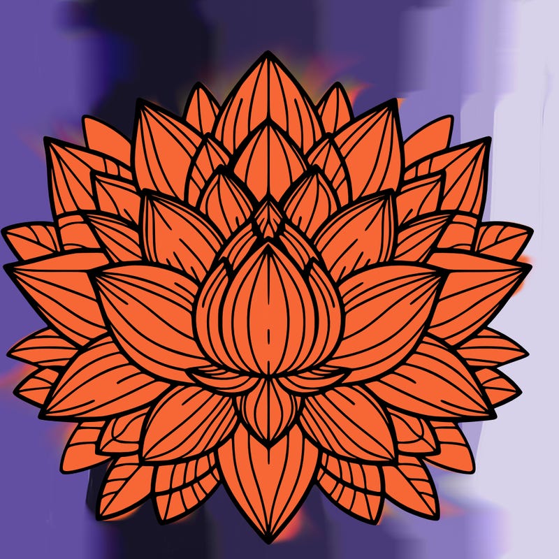 lotus flower mandala