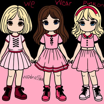 three girls