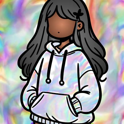 girl in sweatshirt