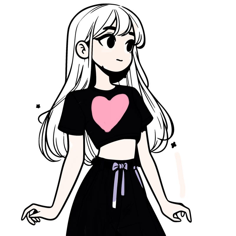 girl in a cute crop top