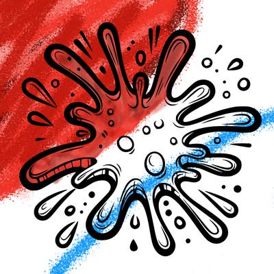paint splatter