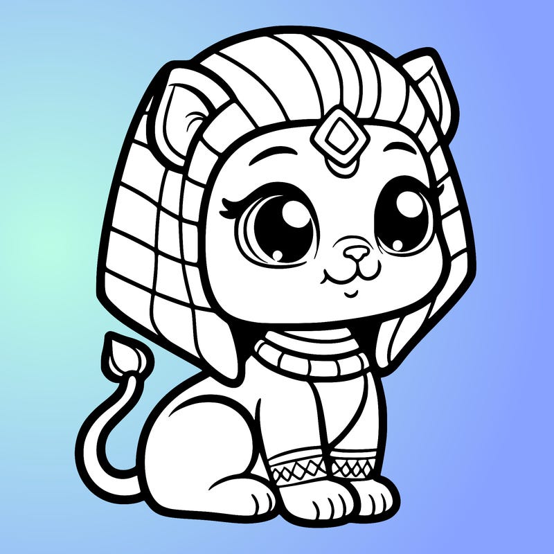 cute sphinx