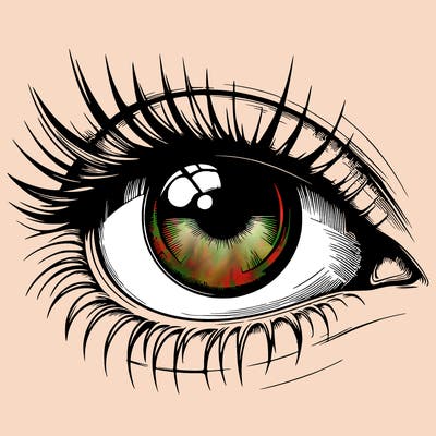 realistic eye