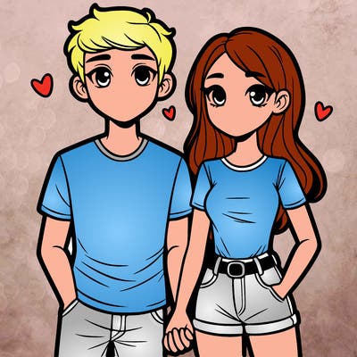 boyfriend and girlfriend