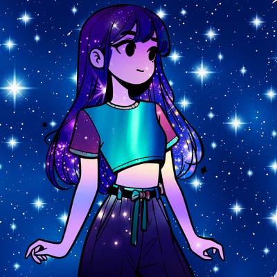 girl in a cute crop top