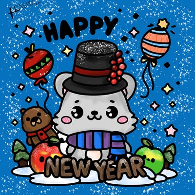 message : happy new year