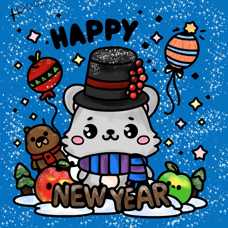 message : happy new year