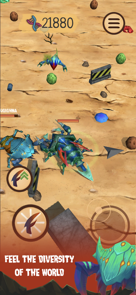 Spore Monsters.io Pitfall Crab - Games App | MWM