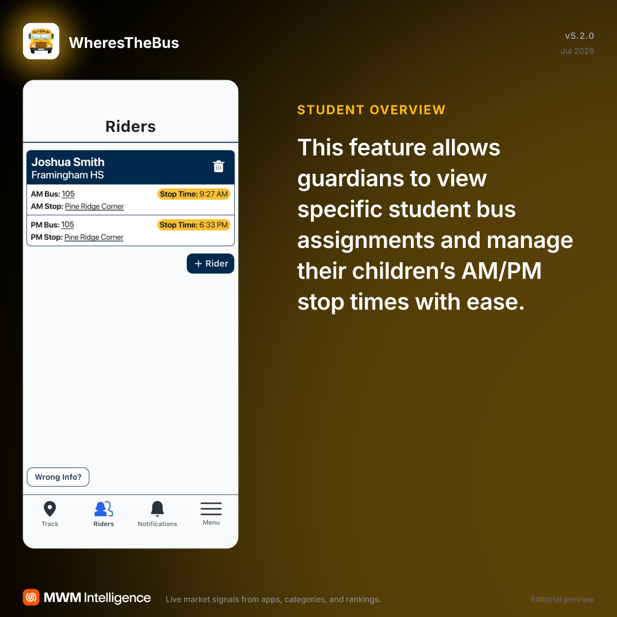 WheresTheBus - Education App | MWM