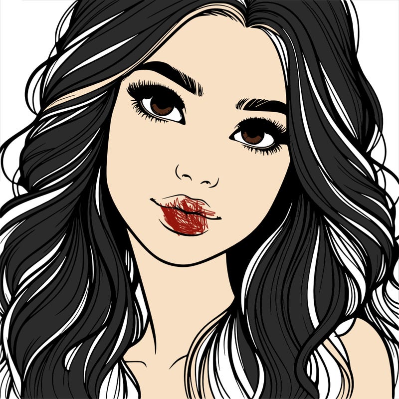 beautiful realistic girl