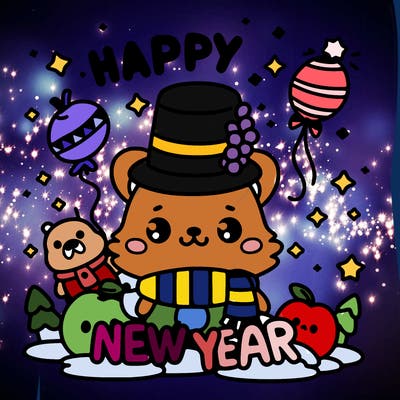 message : happy new year