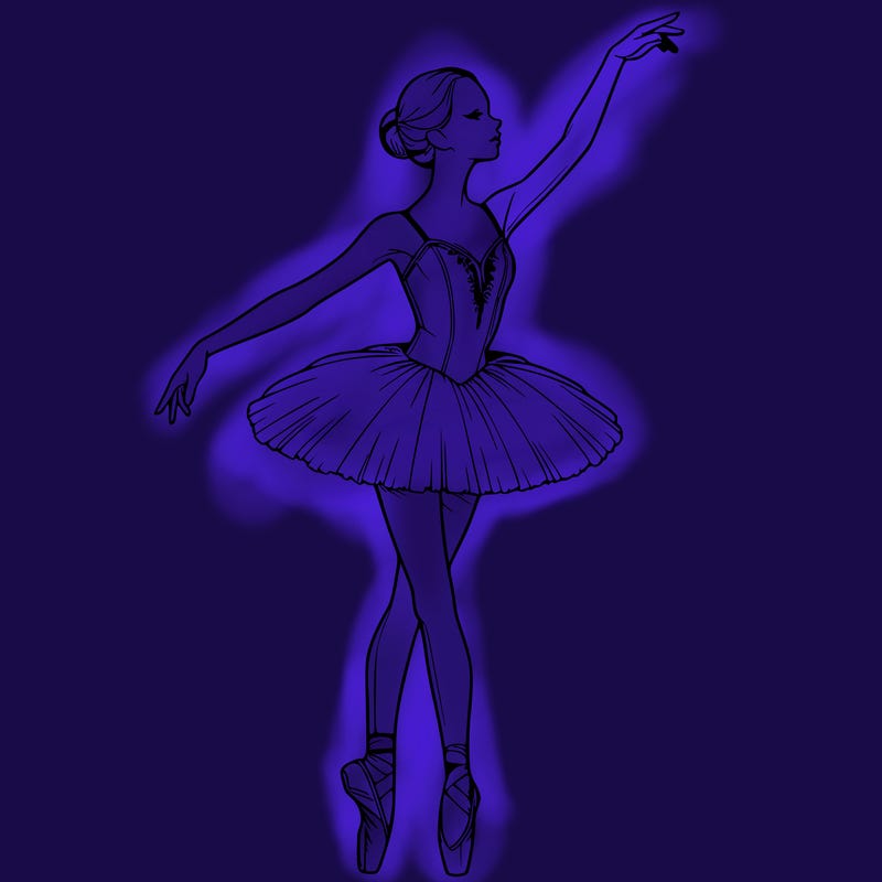 realistic ballerina