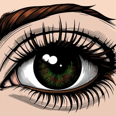realistic eye