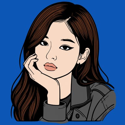 jennie blackpink realistic drawing