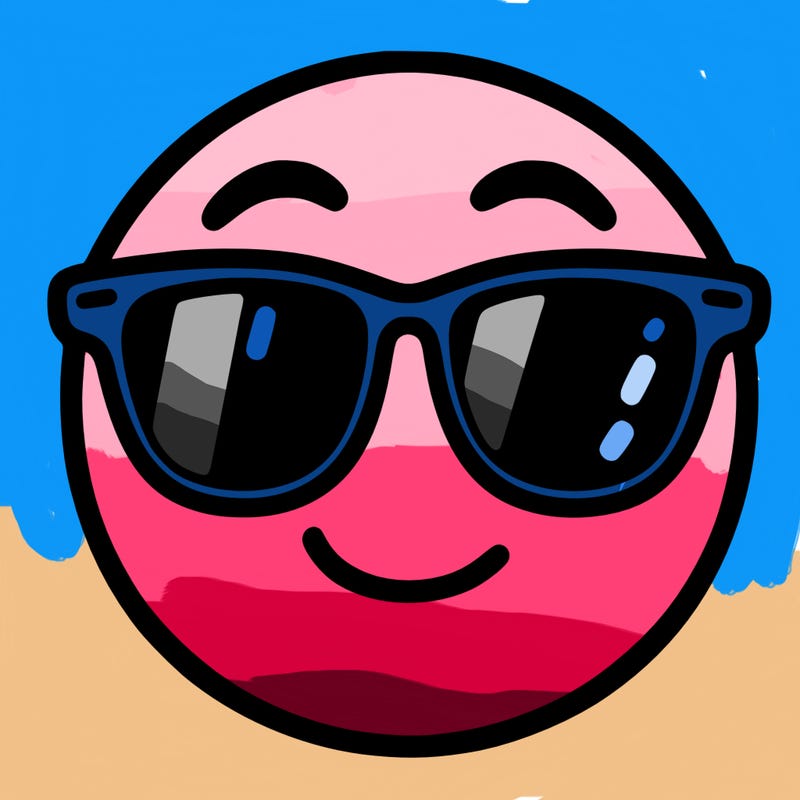 emoji with sunglasses