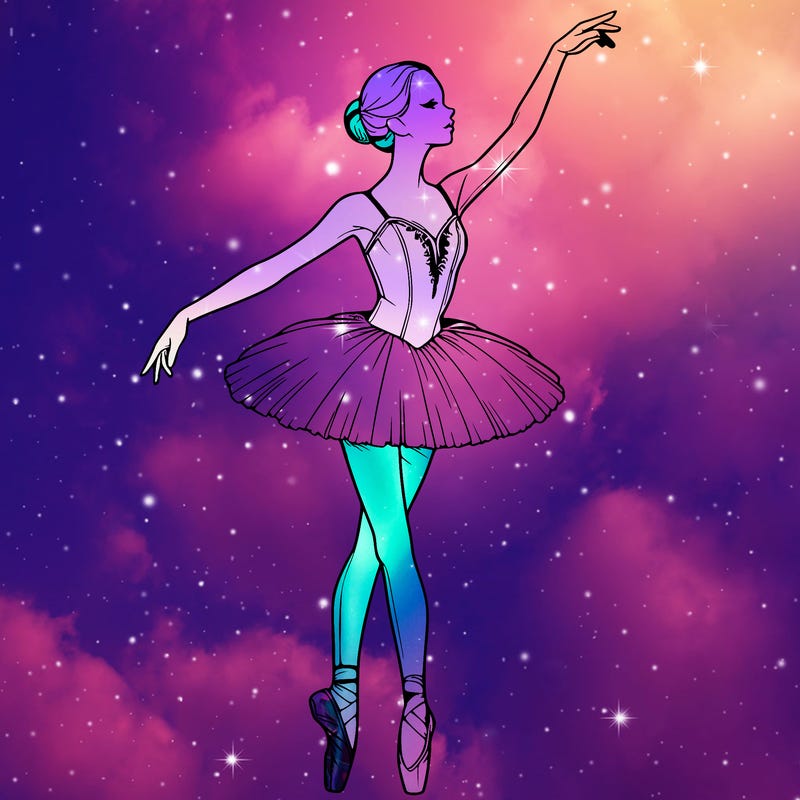 realistic ballerina