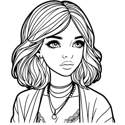 realistic girl