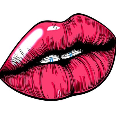 realistic lips