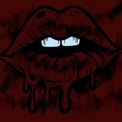 lips that look realistic and drip