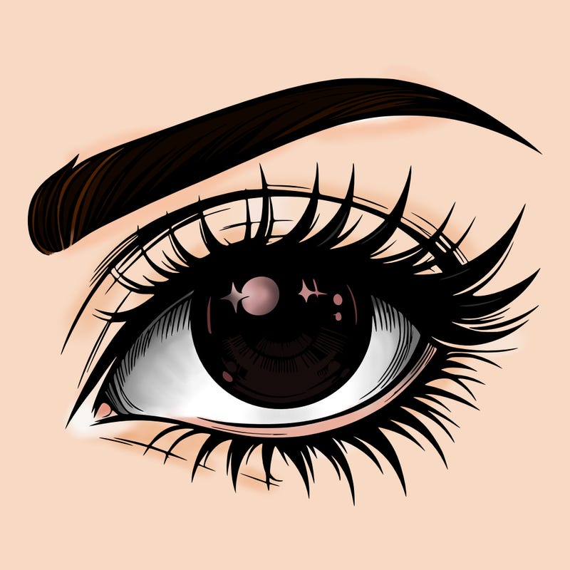 gorgeous close up eye