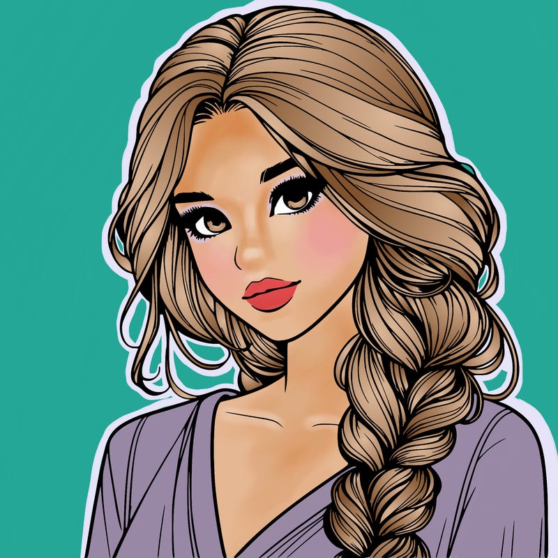 beautiful girl model realistic