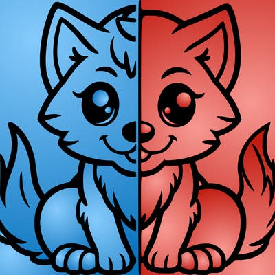 split wolf