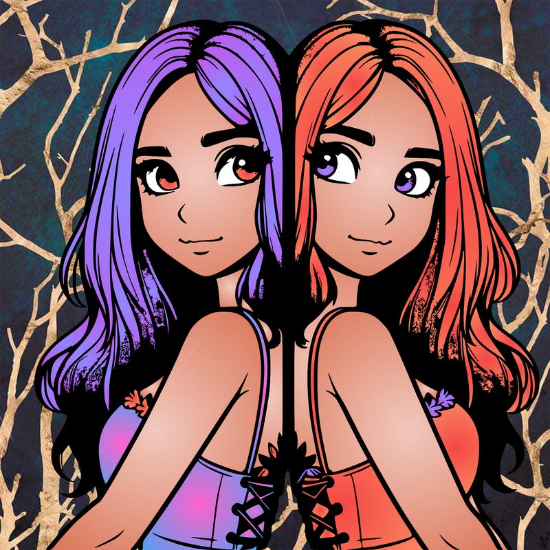 a realistic girl split