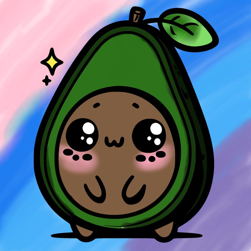 cute avocado