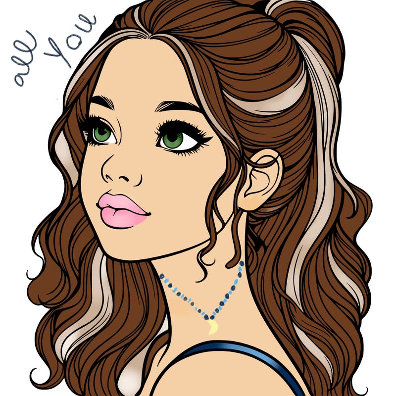 beautiful realistic girl