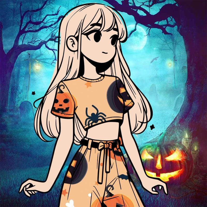 girl in a cute crop top