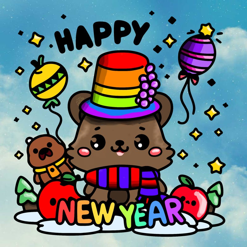 message : happy new year