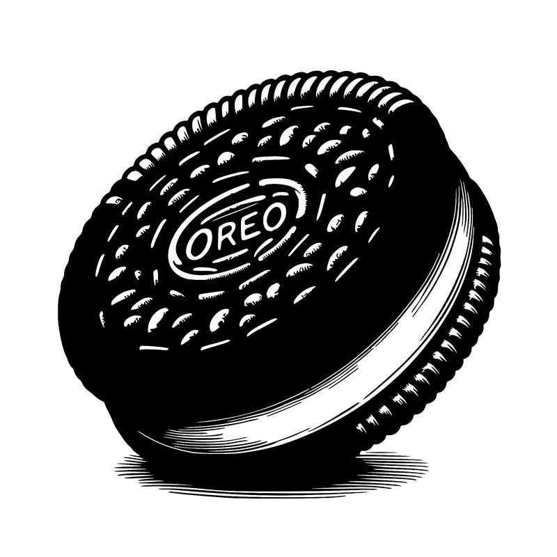 realistic oreo