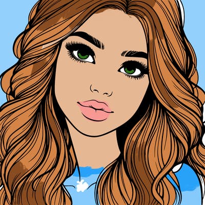 beautiful realistic girl