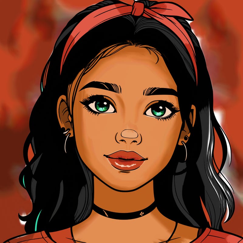 realistic teenage girl