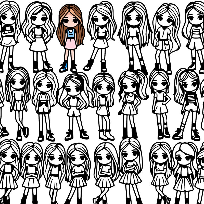 many girls