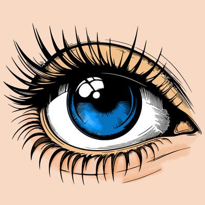 realistic eye