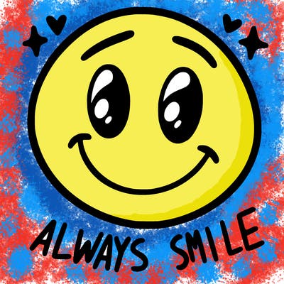 always smile
